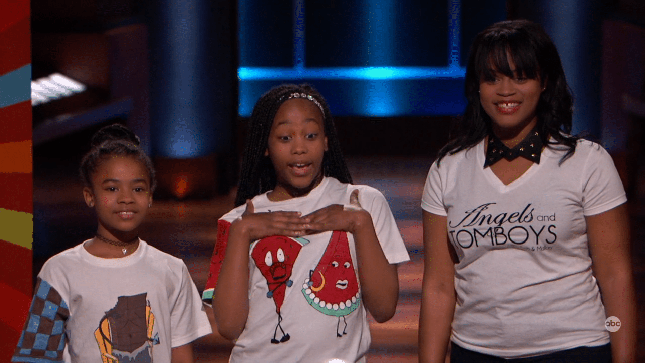 Angles and Tomboys Update Shark Tank