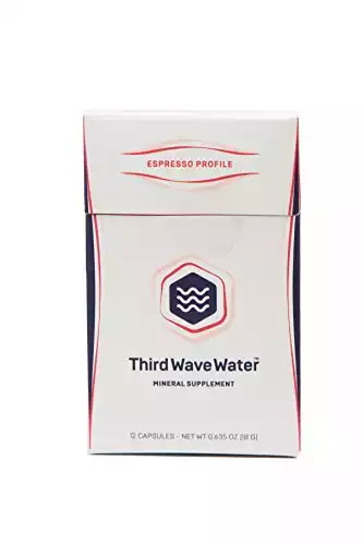 Third Wave Water Mineral Enhanced Flavor Optimizing Coffee Brewing Water, Espresso Profile, 0.635 oz