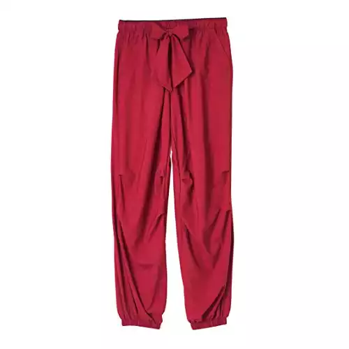 Paskho Serene Womens Ultra Comfortable Pant -Red Maple - XS