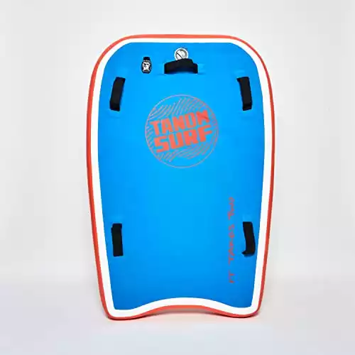 TANDM SURF As Seen on Shark Tank Tandem Inflatable Bodyboard with Camera Mount and Multiple Handles.