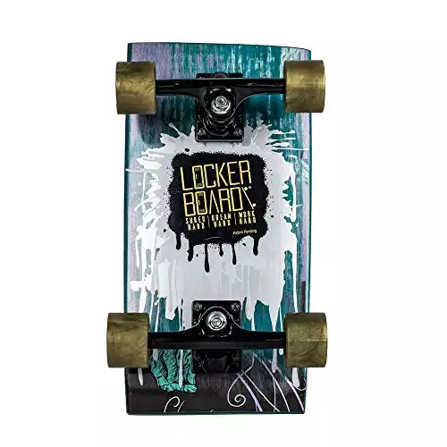 Locker Board Maple Skateboard 17" Mini Cruiser Boards, Color May Vary
