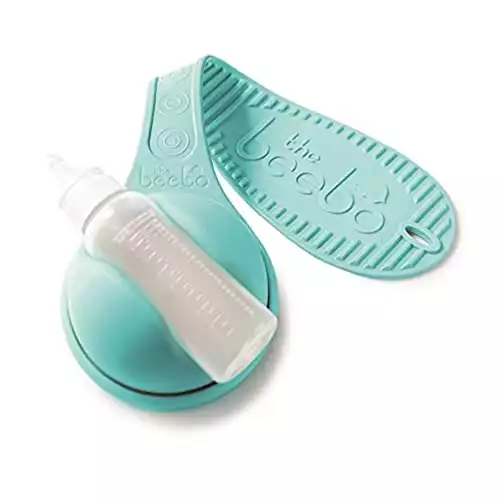 The Beebo Hands Free Bottle Holder, Upgraded – New and Improved, Teal | Baby Bottle Holder – Suitable for Most Bottle Sizes, Enhance Feeding Time for Parents and Caregivers| Anti Slip Free Hand Bo...