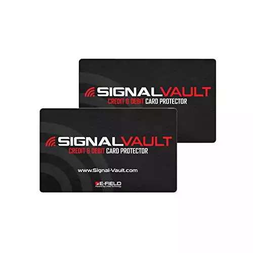SignalVault Credit & Debit Card Protector - As Seen On Shark Tank