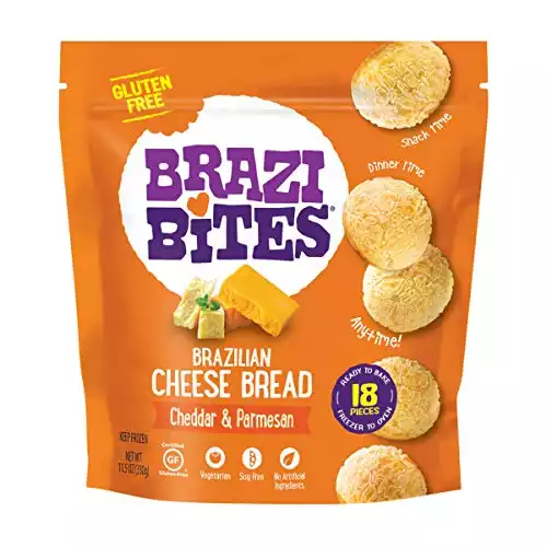 Brazi Bites Brazilian Cheese Bread, Original, 11.5 oz (Frozen)