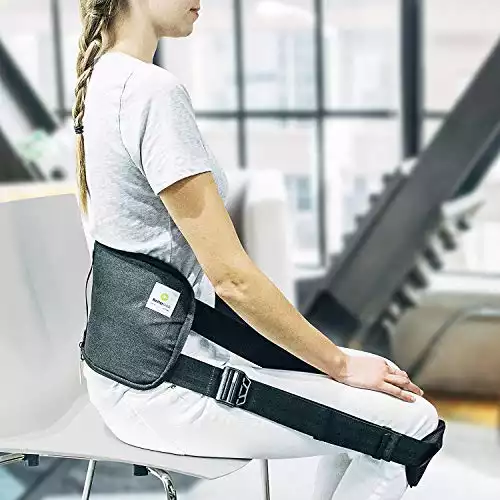 BetterBack® Correct Back Posture While Sitting (Seen On Shark Tank, Doctor Recommended for Back Pain – Makes Every Chair Ergonomic – Lumbar Support, Adjustable Straps)