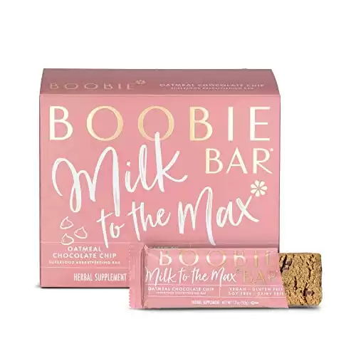 Boobie Bar Superfood Lactation Bars, Lactation Snacks for Breastfeeding to Increase Milk Supply