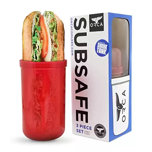 SubSafe Sub Sandwich Container – This Reusable Sandwich Container Keeps Your Sub Safe, Not Soggy