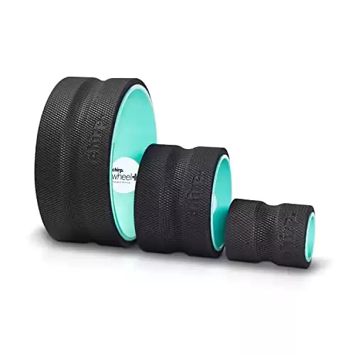 Chirp Wheel+ Foam Roller for Back Pain Relief, Muscle Therapy, and Deep Tissue Massage