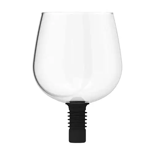 Guzzle Buddy Wine Bottle Glass, It Turns Your Bottle into Your Glass, Original As Seen on Shark Tank