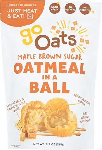Go Oats, Oatmeal Bites Maple Brown Sugar, 9.2 Ounce