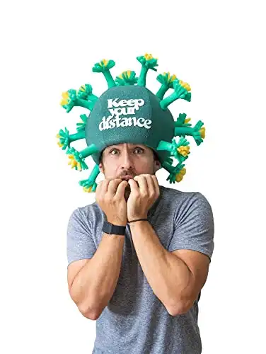 Foam Party Hats: Funny Virus Hat