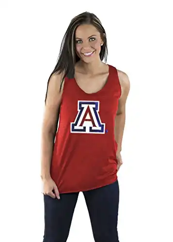 Gameday Couture NCAA Arizona Wildcats Womens Team Color Triblend Racerback Tank, XX-Large, Red