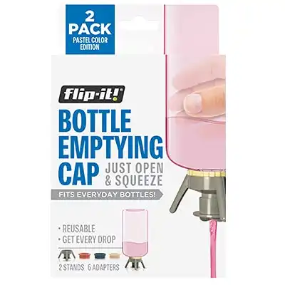 Flip-It! Bottle Emptying Kit (2 Pack, Pastel Color Edition)