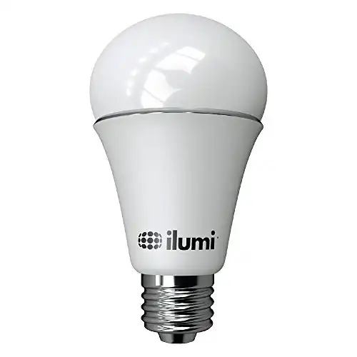 ilumi Bluetooth Smart LED A19 Light Bulb, 2nd Generation - Smartphone Controlled Dimmable Multicolored Color Changing Light - Works with iPhone, iPad, Android Phone and Tablet