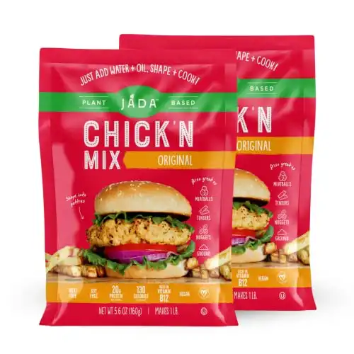 Vegan Ground Chicken Mix - MIX, SHAPE, COOK The Best Vegan Chicken Meals