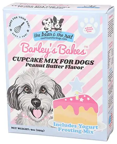 The Bear and The Rat Dog Cake Cupcake Mix for Dogs