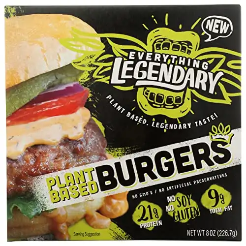 Everything Legendary Plant Based Burger