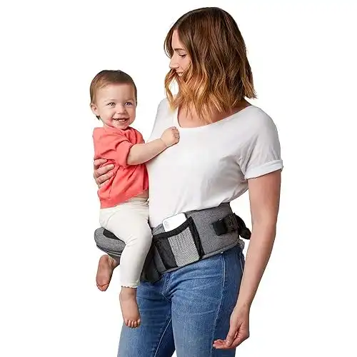 Tushbaby - Safety-Certified Hip Seat Baby Carrier - Mom’s Choice Award Winner