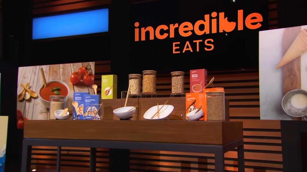 IncrEdible Eats Edible Cutlery Update | Shark Tank Season 13